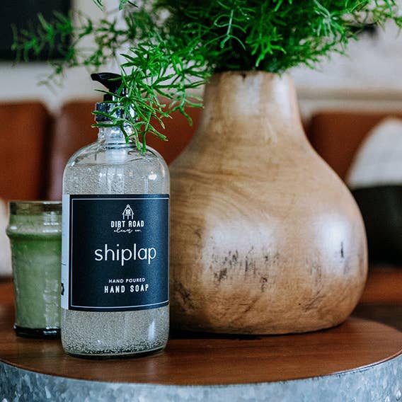 Shiplap Hand Soap for wholesale by Dirt Road Candle Co
