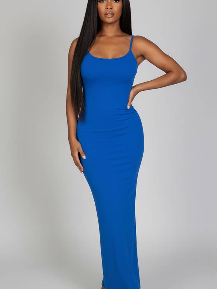 CAPELLA APPAREL - Wholesale Dress - Women's - Ribbed Mermaid Hem Cami Dress21