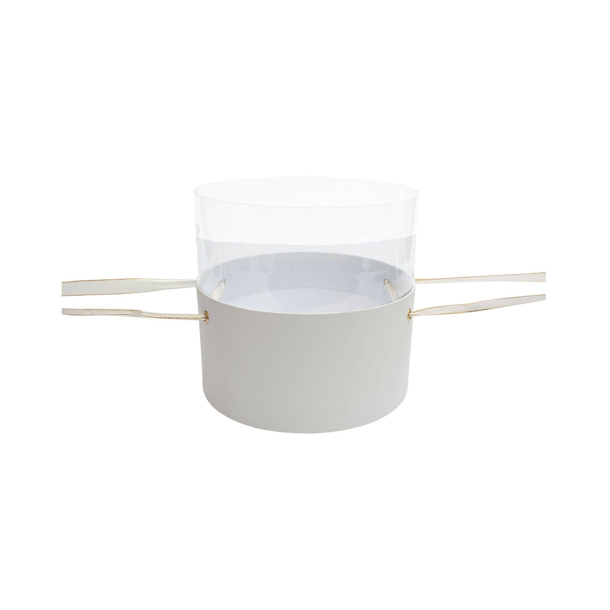 Emartbuy - Wholesale Gift Box - White Transparent Top Gift Boxes - Set of 36