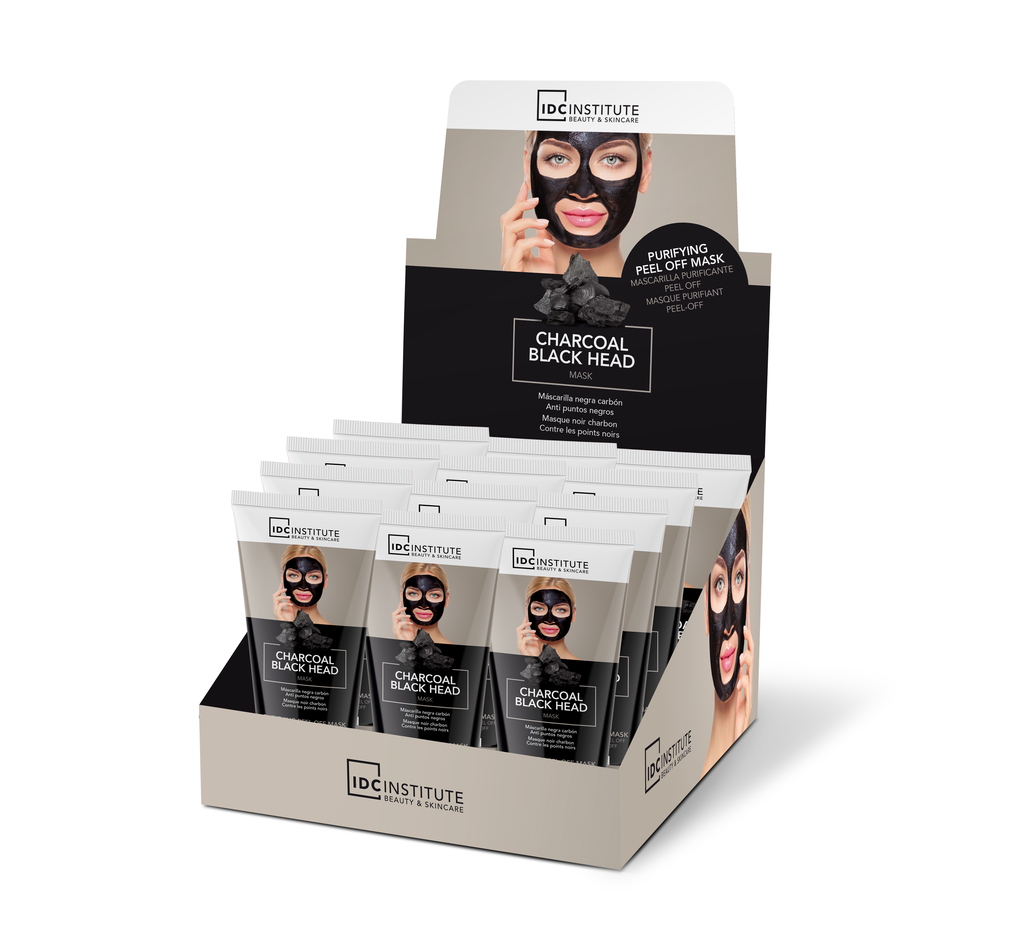 Aquarius Cosmetic SLU - Wholesale Skincare Face Mask - Idc Institute Black Head Mask Tube 60Ml1