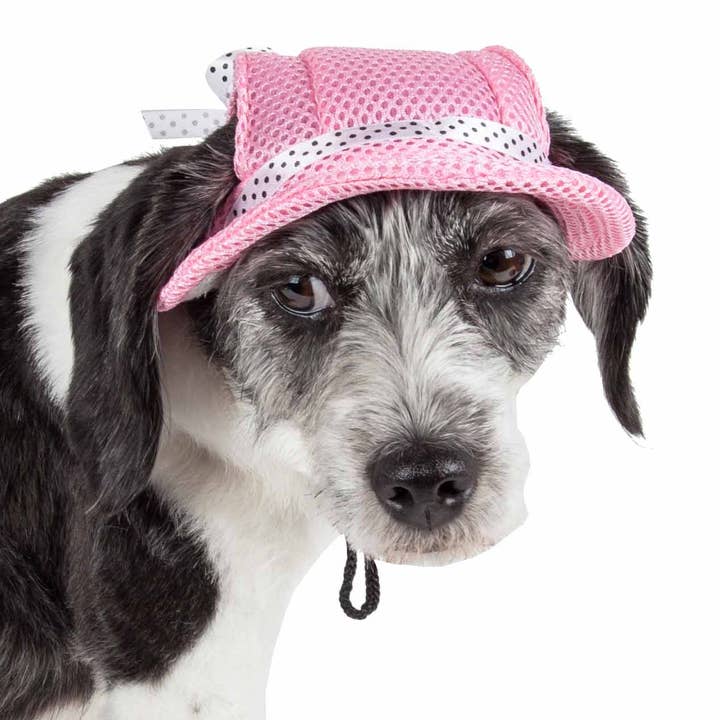 Pet Life - Wholesale Hoed voor honden - Hond - Pet Life ® Sea Spot Sun UV-werende verstelbare hondenhoed met rand7