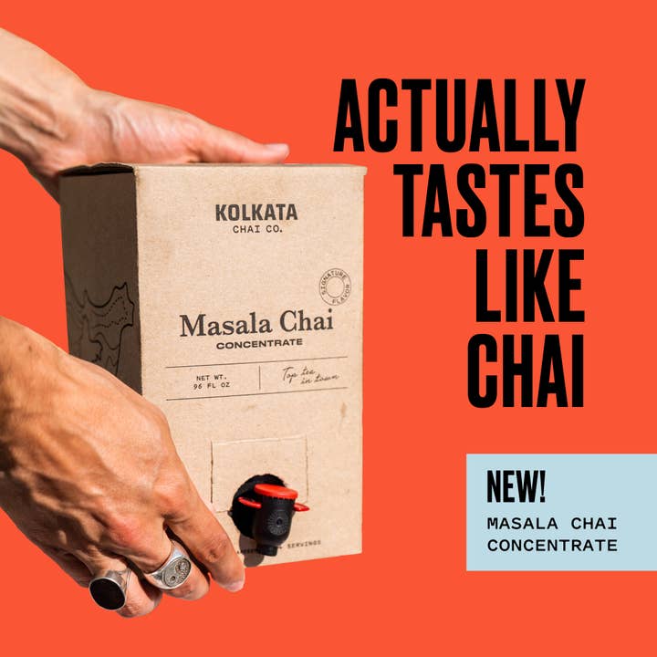 KOLKATA CHAI CO - Wholesale Iced Tea - Organic Microbrewed Masala Chai Concentrate3