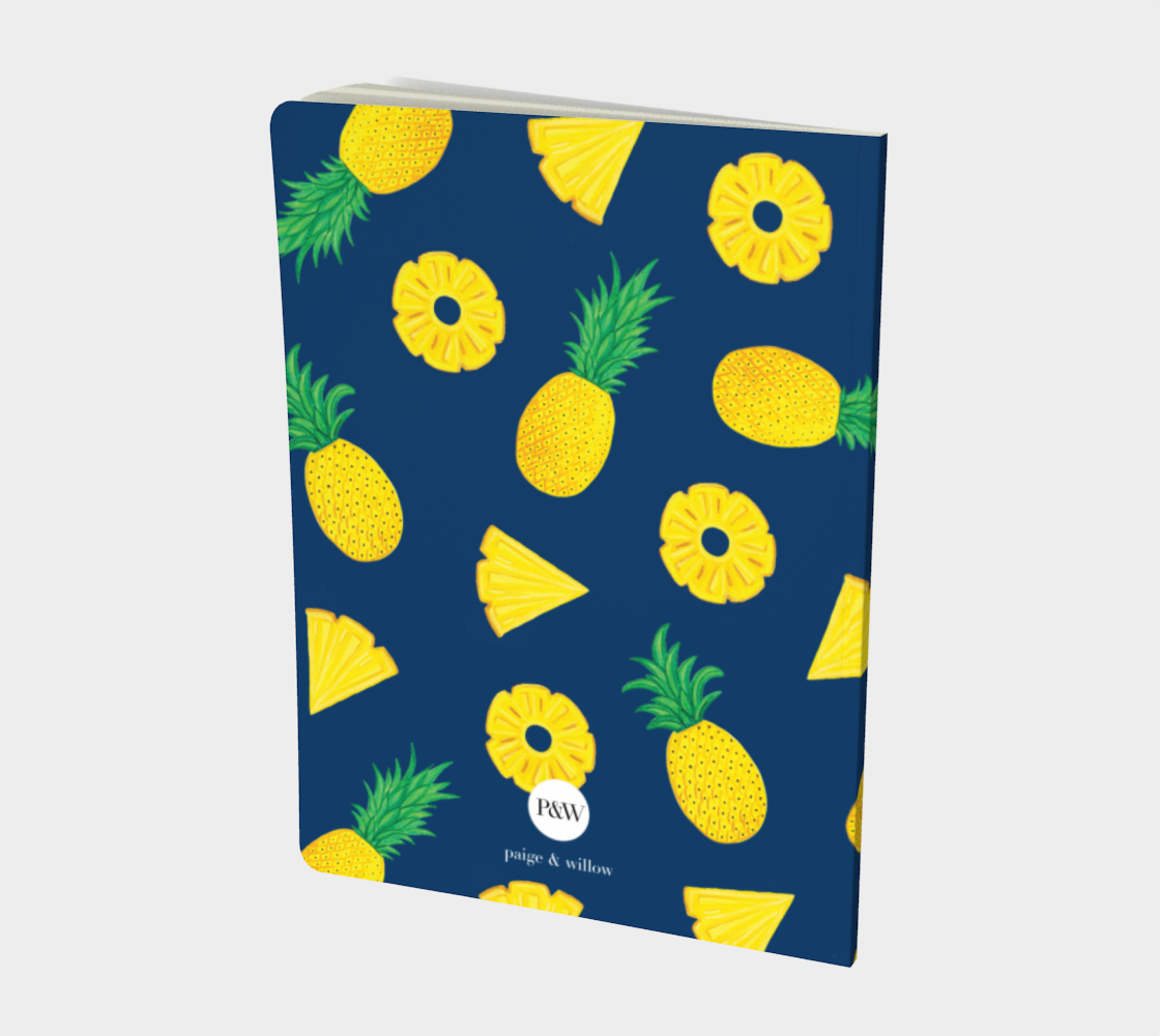 Paige & Willow - Wholesale Notebook - Pineapples Notebook3