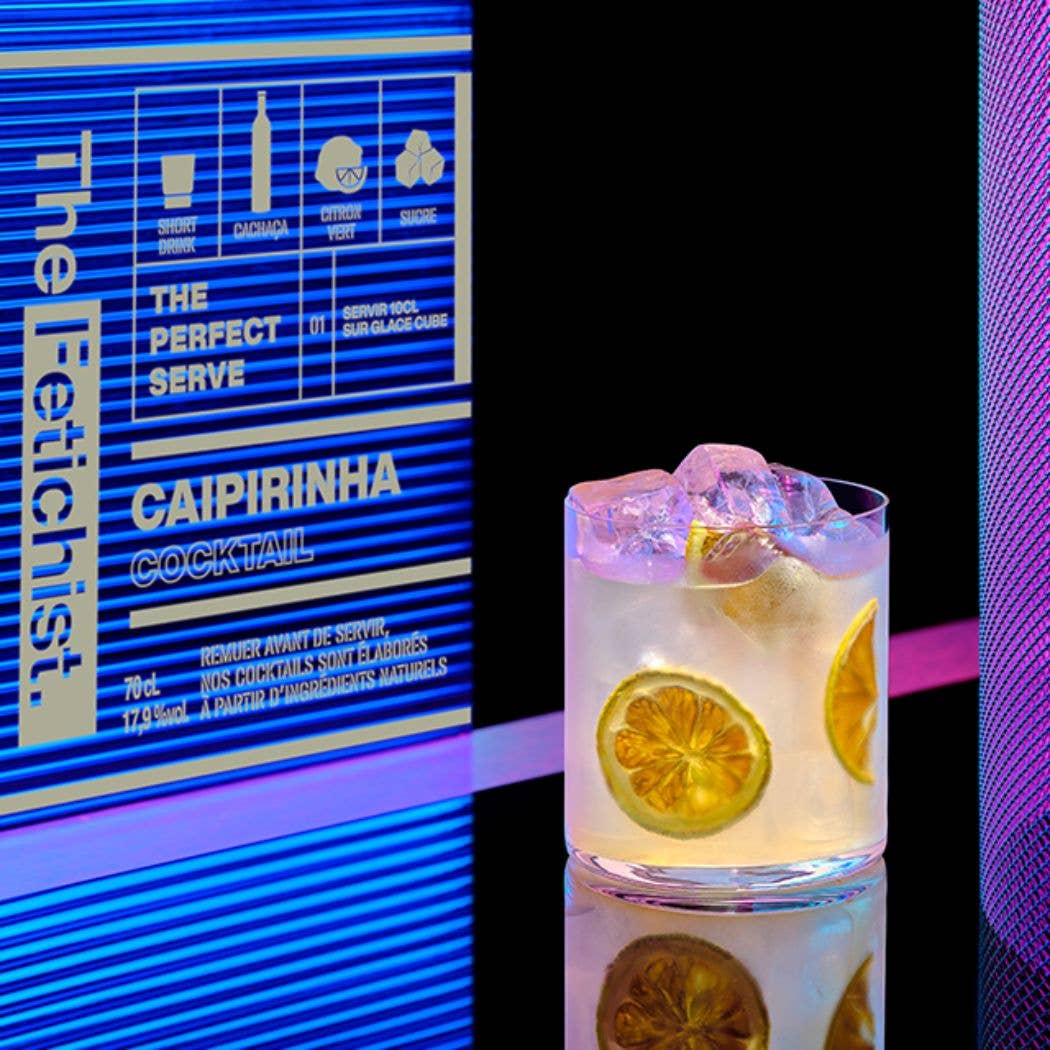 The Fetichist - Vente Mélange/sirop pour cocktails - Cocktail « prêt à déguster » Caipirinha The Fetichist 70 Cl1