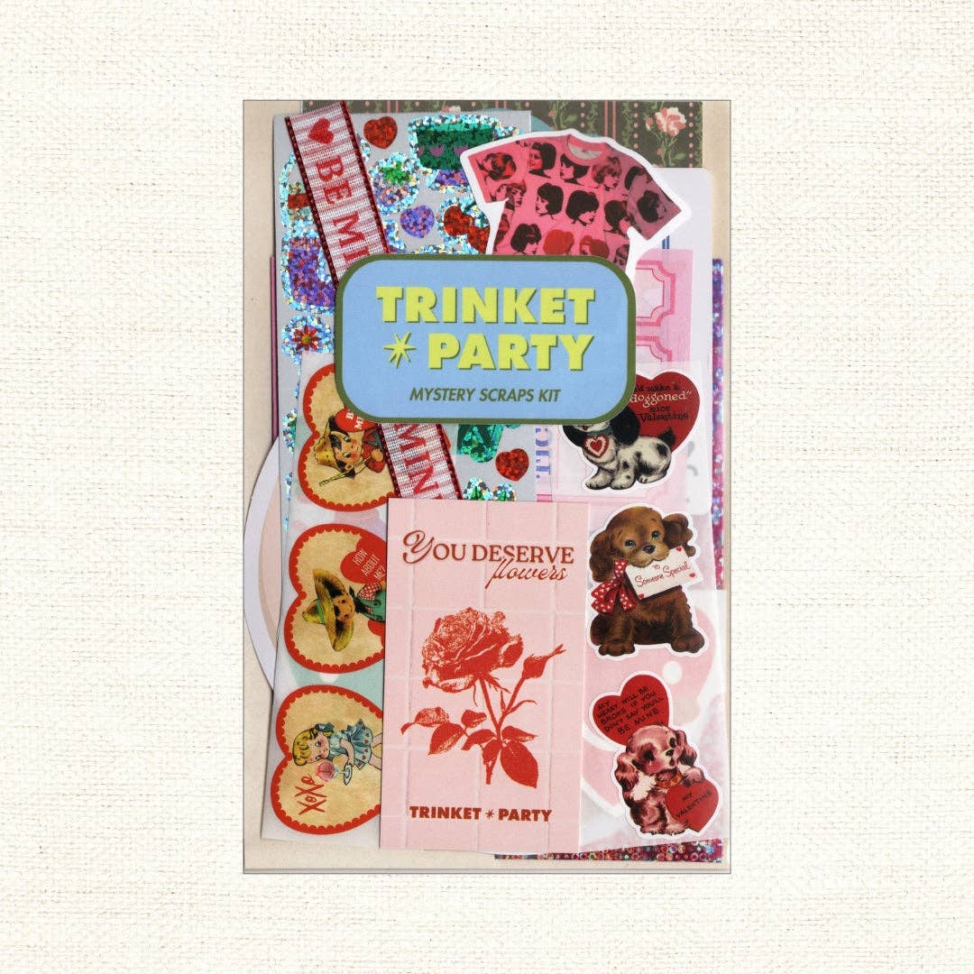 Trinket Party - Wholesale Scrapbooking Kit - Mystery Scraps Kit2