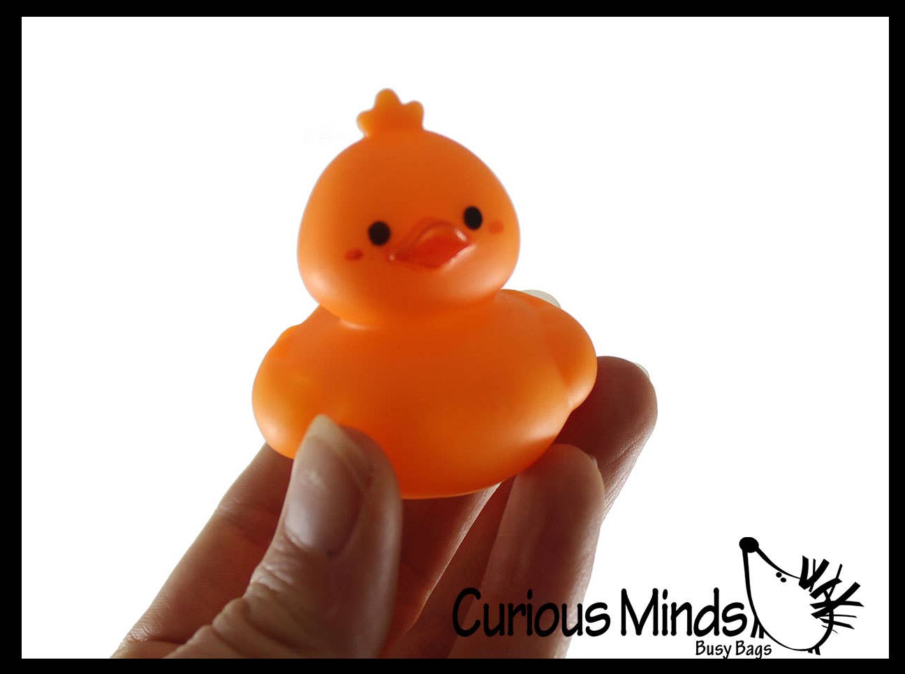 Curious Minds Toys - Wholesale Bath Toy - Baby - 1 Cute Kawaii 2" Rubber Ducks - Rubber Duckies Baby Duckling1
