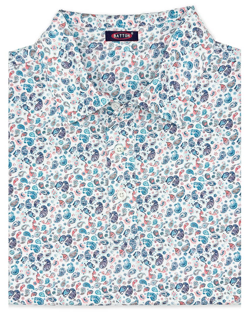 Batton - Wholesale Polo - Men's - Harlan Print Performance Polo