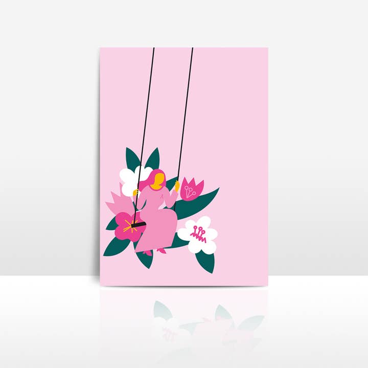 Lemon.lemoff - Wholesale Stationery/Notecard Set - October pink cards - against breast cancer - Pink month2