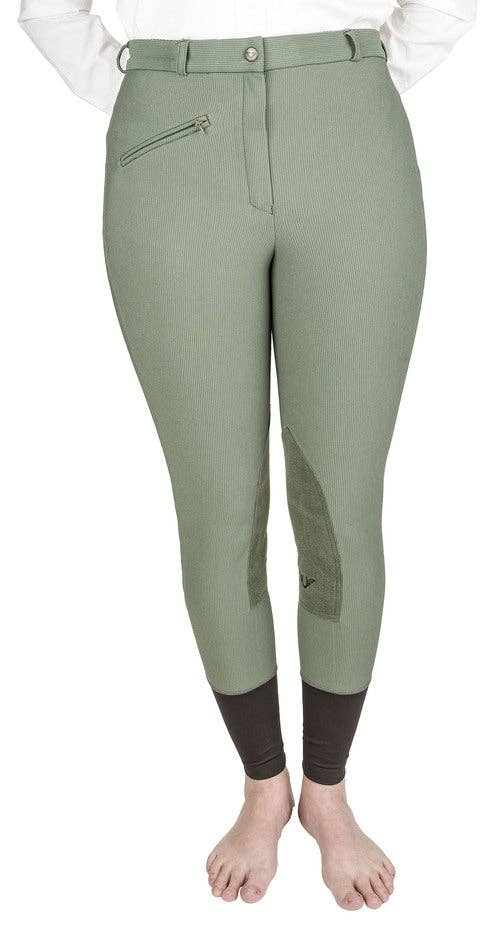 JPC Equestrian - Vente Pantalon – femme - Pantalon d'équitation côtelé TuffRider pour femme19