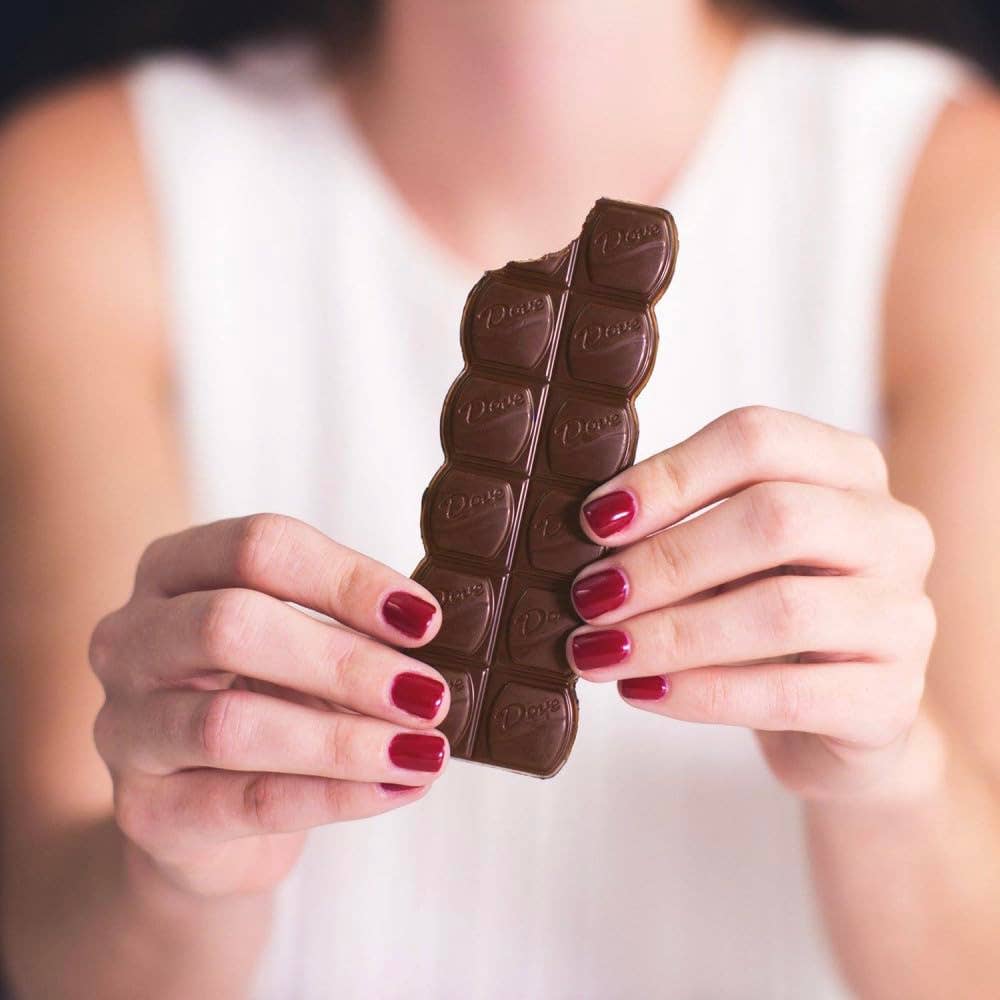 Snacky Candy - Vente Barre chocolatée - Dove Chocolat au Lait Singles Doux et Soyeux 1,4 oz 18 unités3