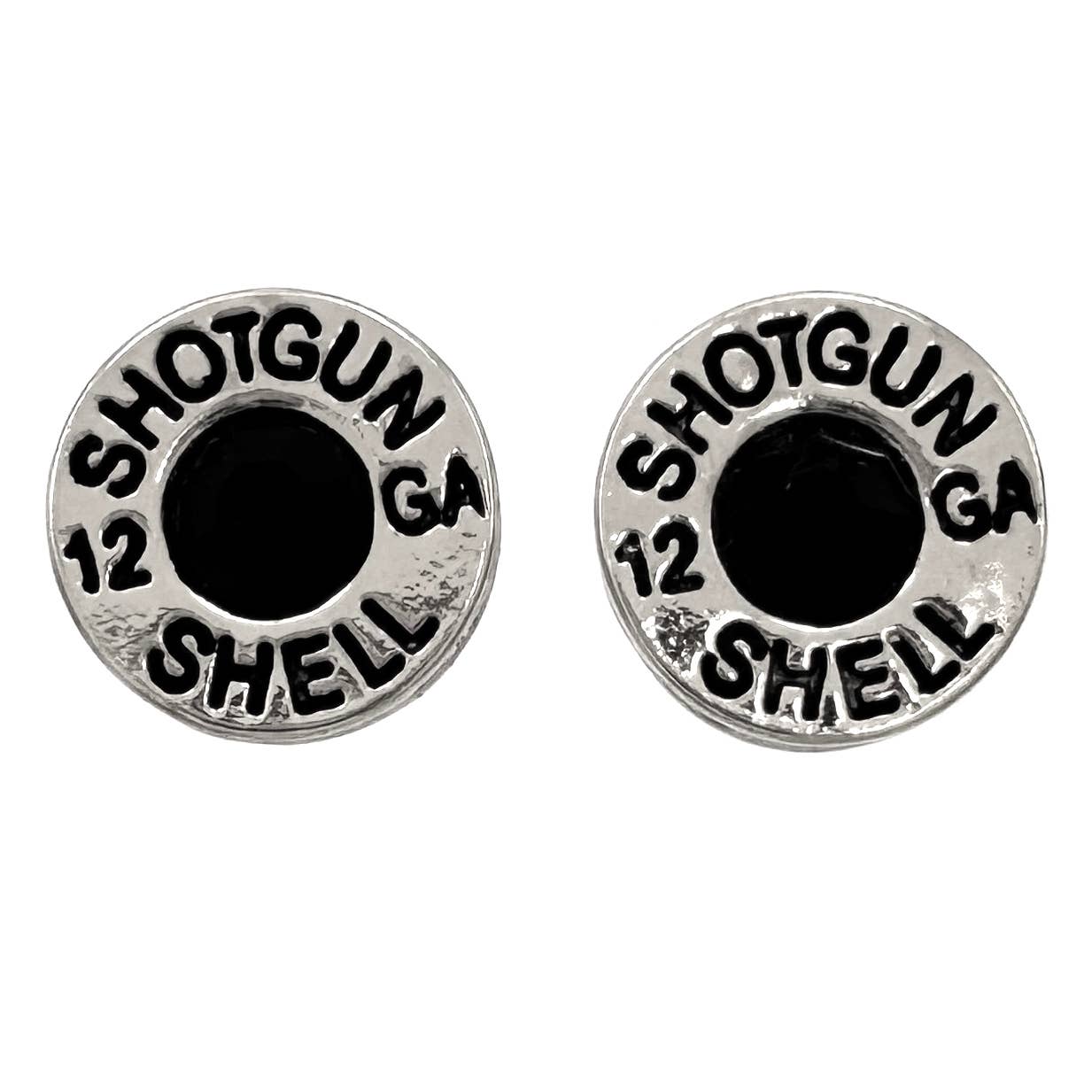 Lunar Deer - Wholesale Stud/Post Earrings - Bullet Shell Rhinestone Western Earring7