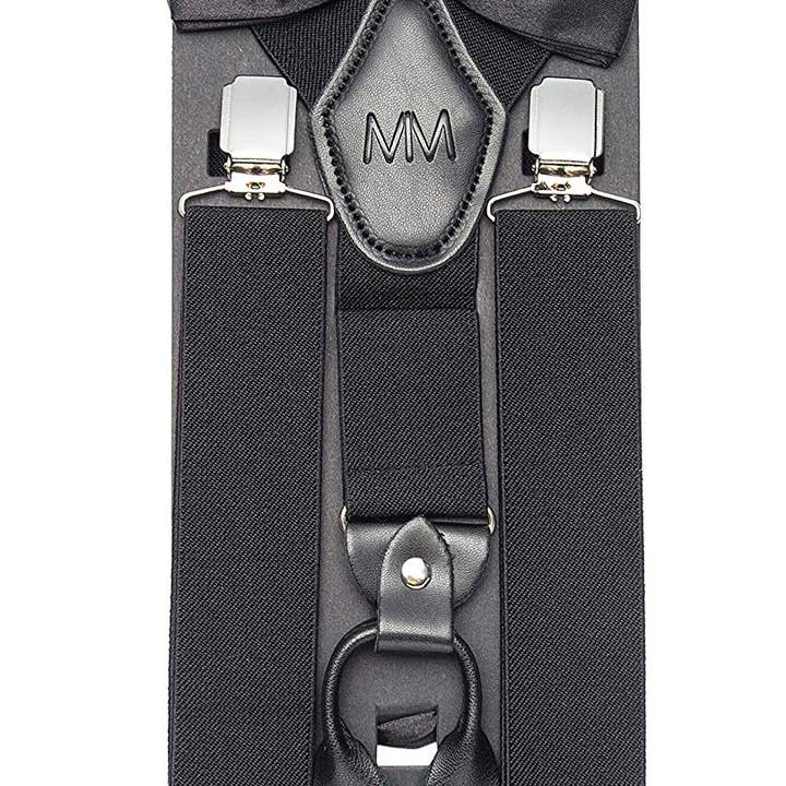 Massi Morino - Wholesale Suspenders - Men's - Braces with bow tie | Set for men5