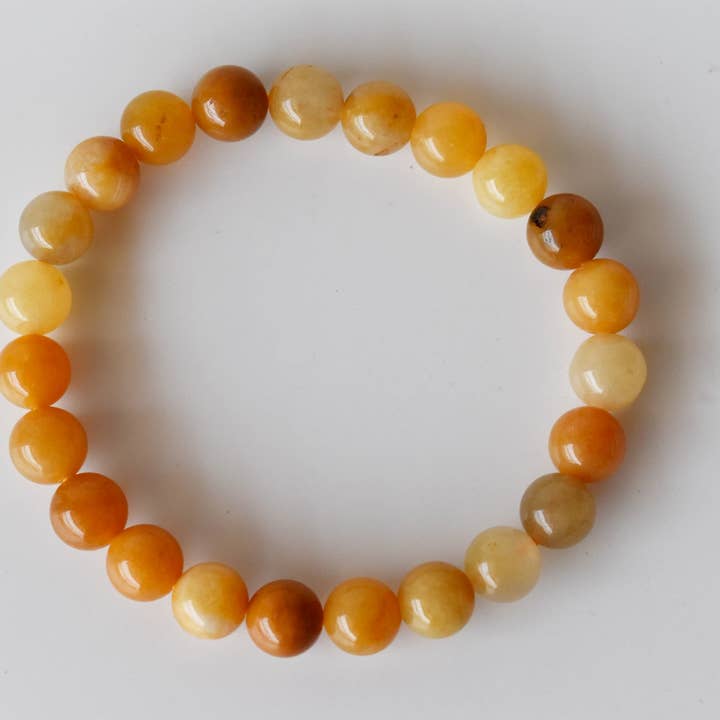 Pulsera Sanadora | Aventurina Amarilla | Pulseras de Piedras Preciosas para venta al por mayor de Soothing Crystals