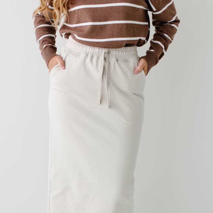 'Megan' Maxi Sweatshirt Skirt and other Purchase Wholesale megan. Free Returns & Net 60 Terms on Faire trending on Faire.
