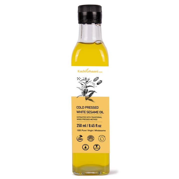 Huile de sésame pressée à froid - KachiGhaani pour la vente par AnSh Distribution LLC