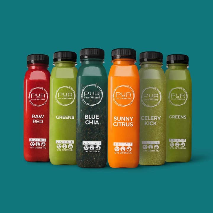 3 Day Juice Cleanse for wholesale by PUR Cold Pressed Juice