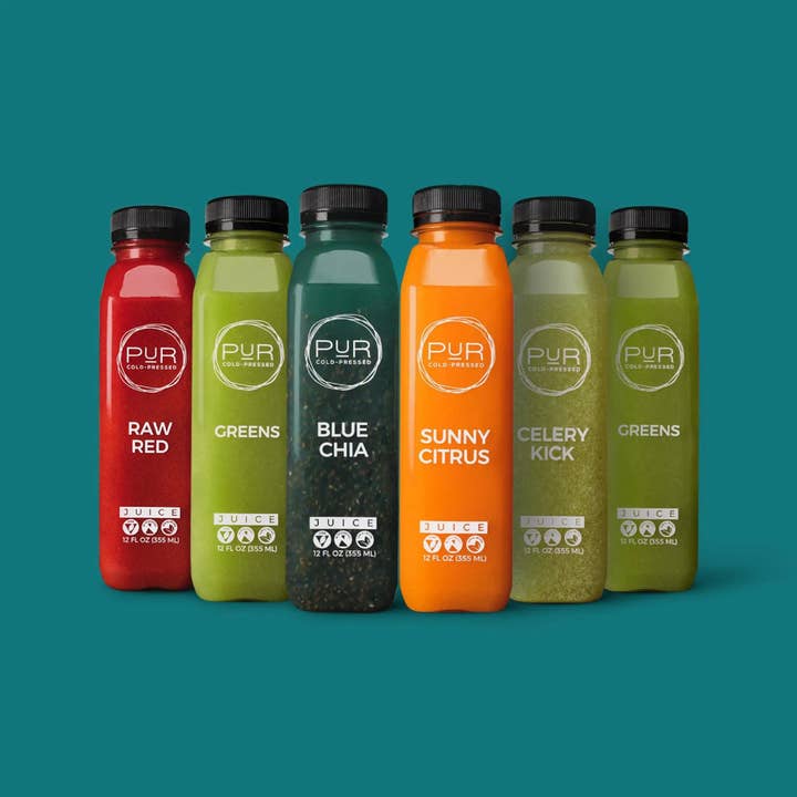 Signature Juice Cleanse | New Year 2026 for wholesale by PUR Cold Pressed Juice