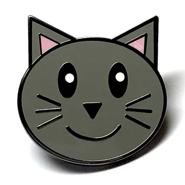 Épingle en émail gris foncé pour la vente par Oh So Simple Creations