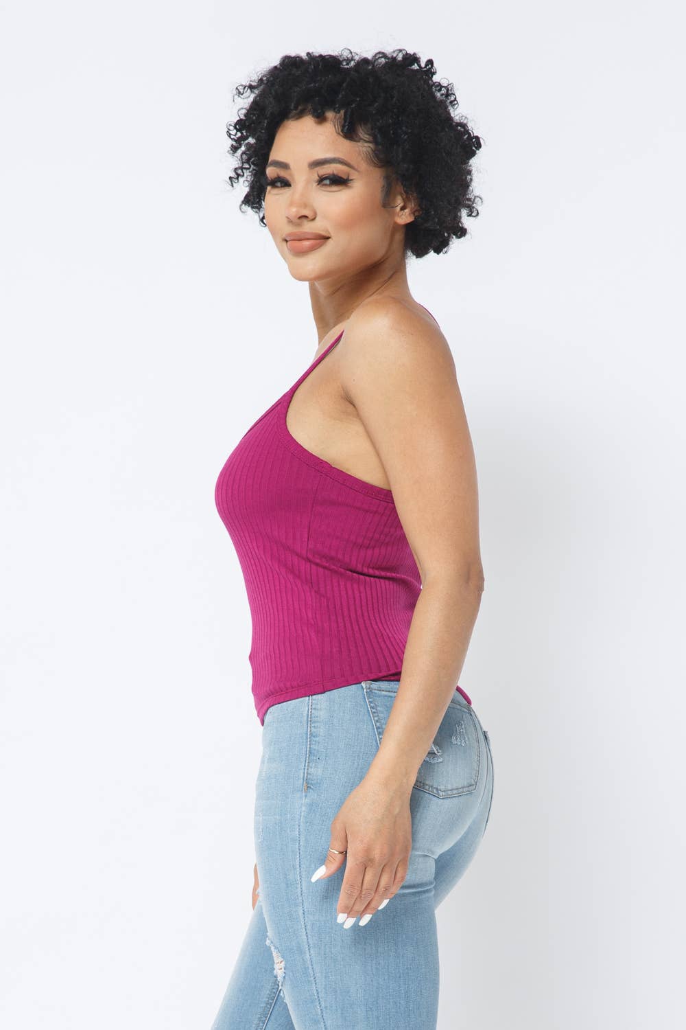 Julia by LoveJ - Wholesale Tank Top - Women's - Rib Racer Back Sleeveless Tank Tops30