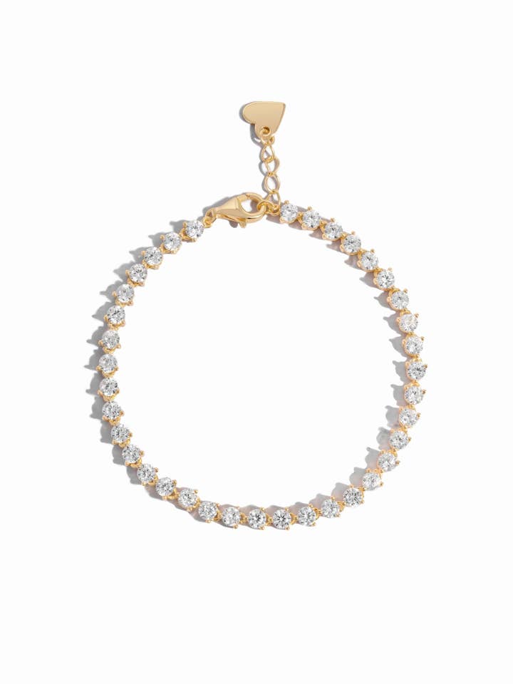 Tennisarmband met 3 pinnen voor wholesale door Sami Jewels