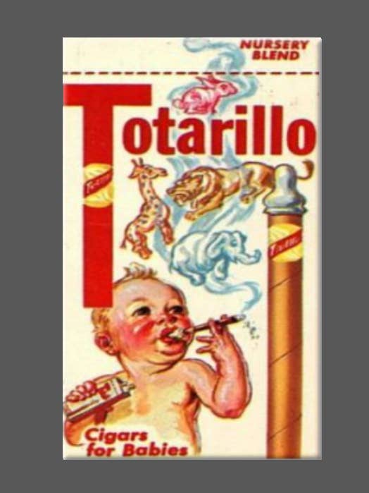 WACKY PACKAGES, Totarillo, Magnet, Button, Tiparillo für den Großhandel von Ba Ba Buttons