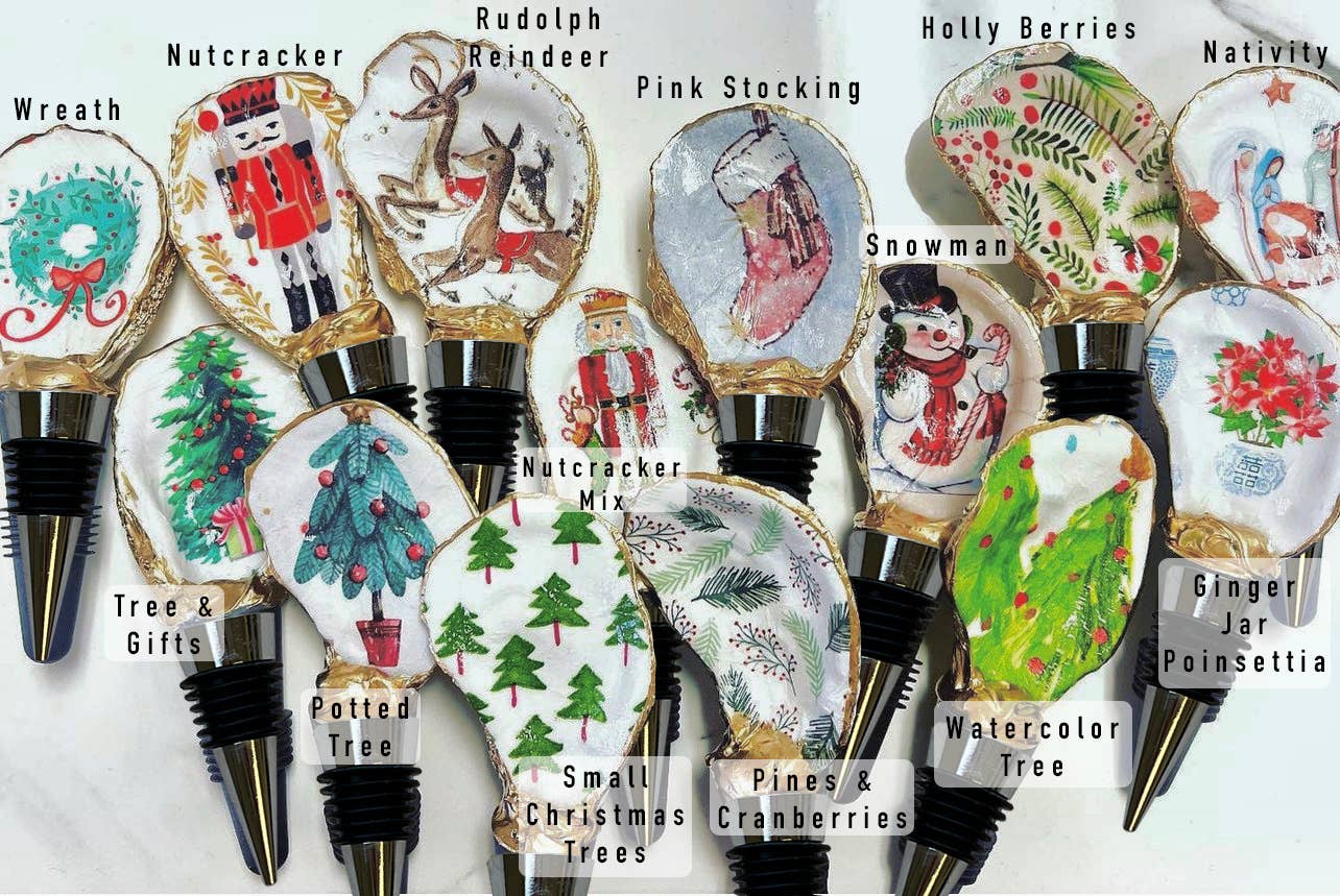 Ten Twenty Six Designs - Wholesale Wine Stopper - Christmas Wine Stopper1