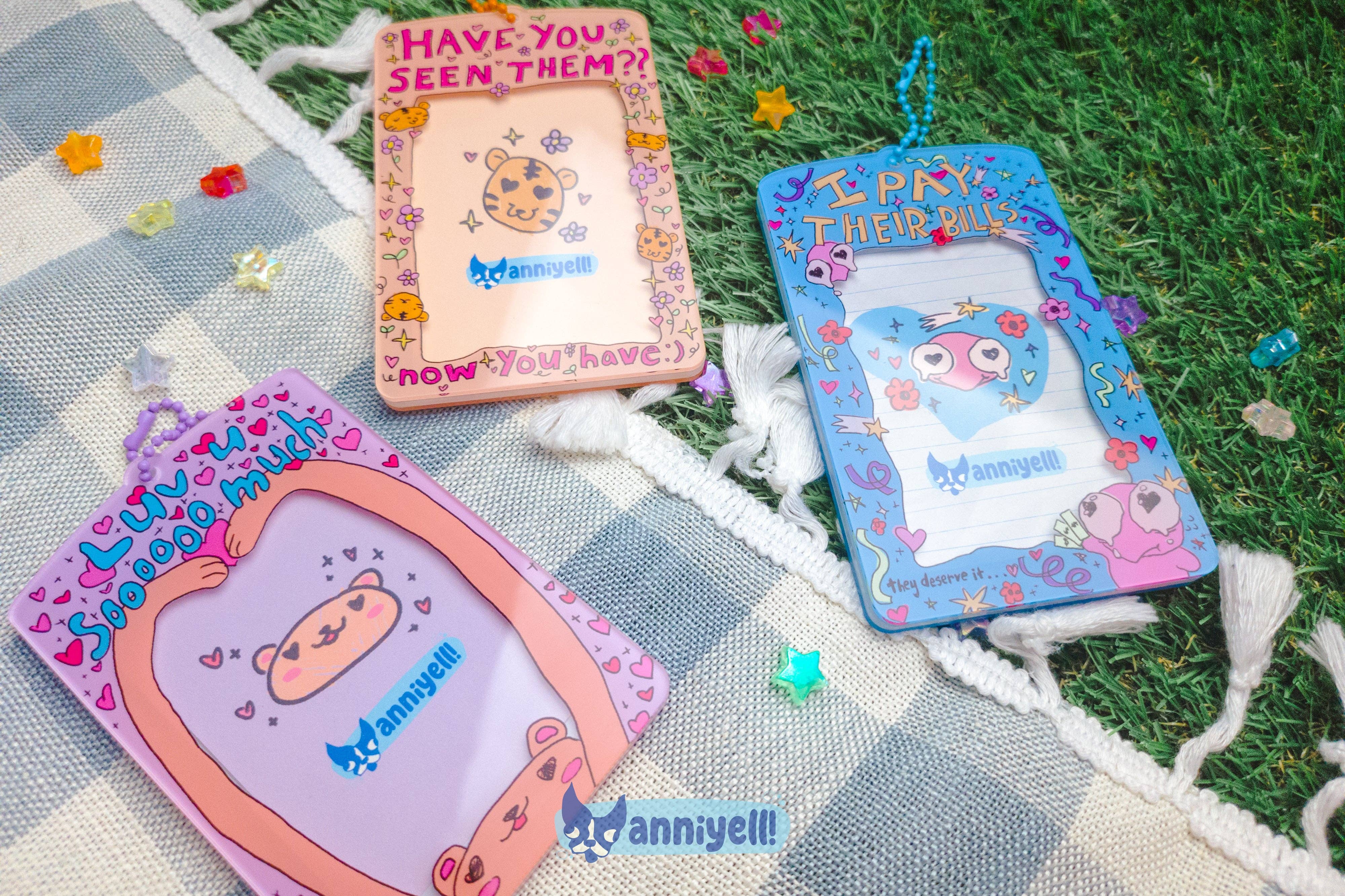 anniyell - Wholesale Card Holder - Unisex - HAVE YOU SEEN THEM?? Acrylic Photocard Holder1