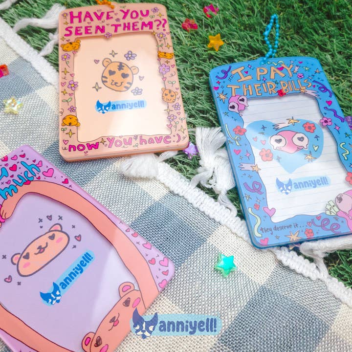 anniyell - Wholesale Card Holder - Unisex - I PAY THEIR BILLS Acrylic Photocard Holder1