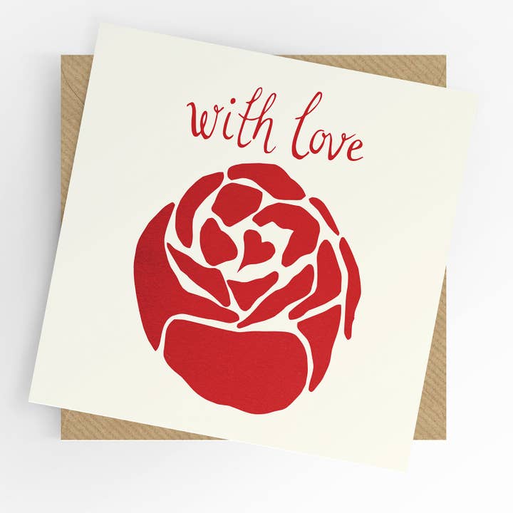 Aniversario, San Valentín, Con amor, Rosa para venta al por mayor de Under the Willow Tree