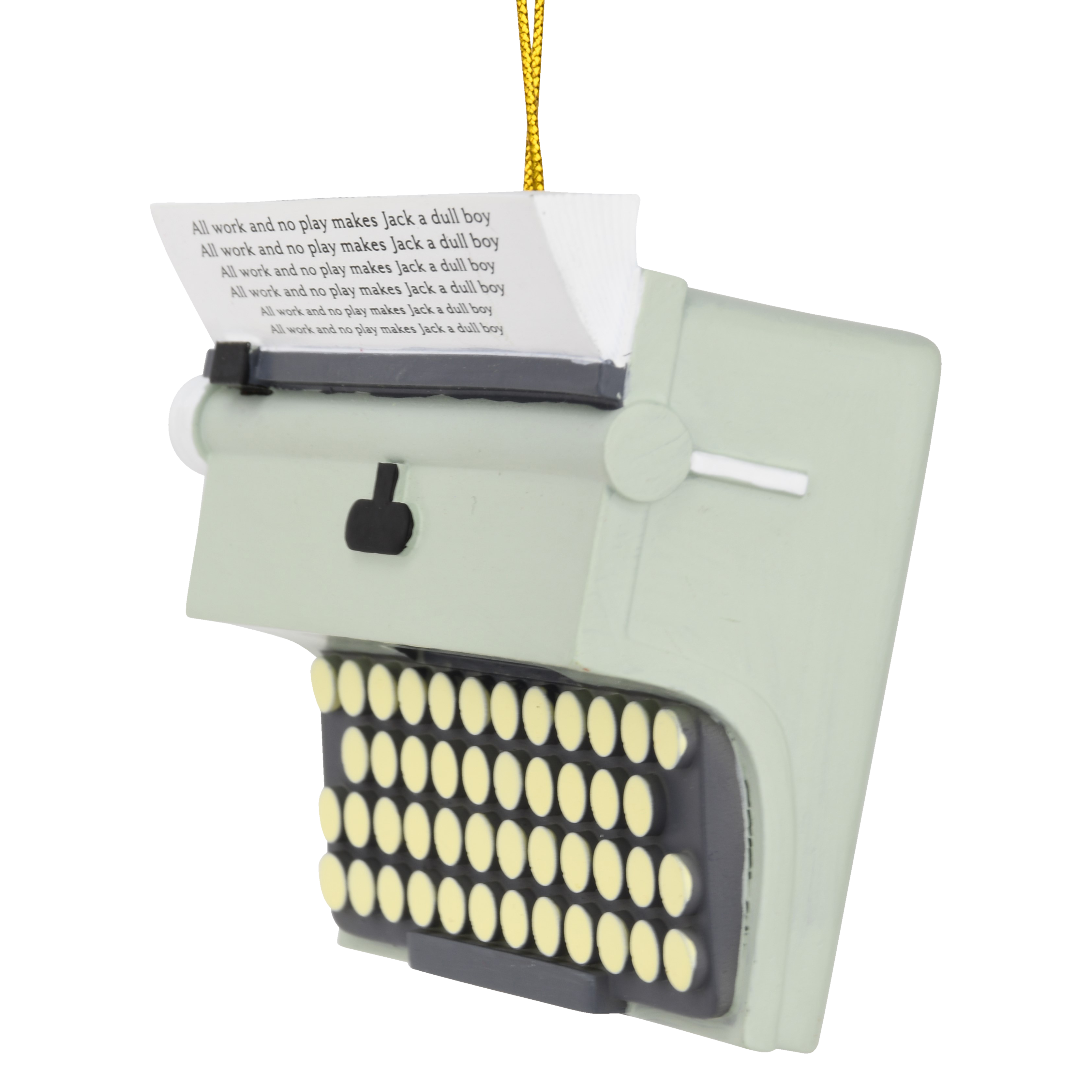 Tree Buddees - Vendita all'ingrosso Decorazione - Macchina da scrivere Tutto Lavoro Niente Gioco Decorazioni di Halloween / Natale6