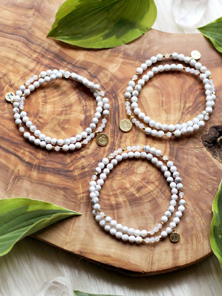 Pace & Clarity Mala - Braccialetto avvolgente per la vendita all'ingrosso da parte di Malabella Jewels