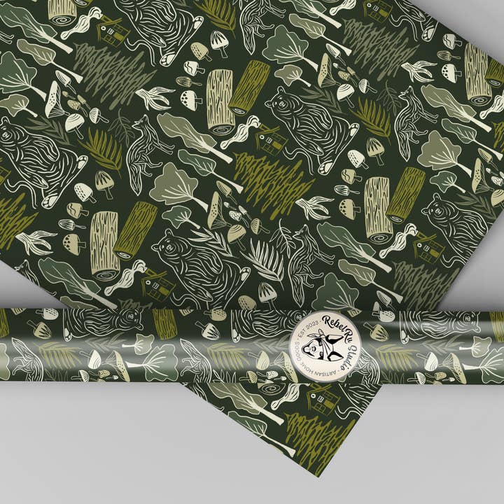 Carta da regalo - Woodland per la vendita all'ingrosso da parte di RebelRu Studio