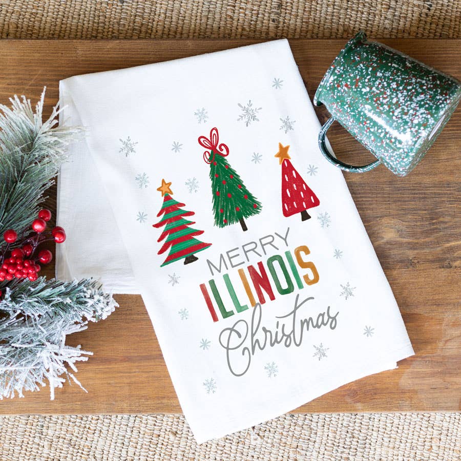 Clairmont & Co - Wholesale Tea Towel - State Products, Kitchen Towel, Christmas Decor, Custom Towel19