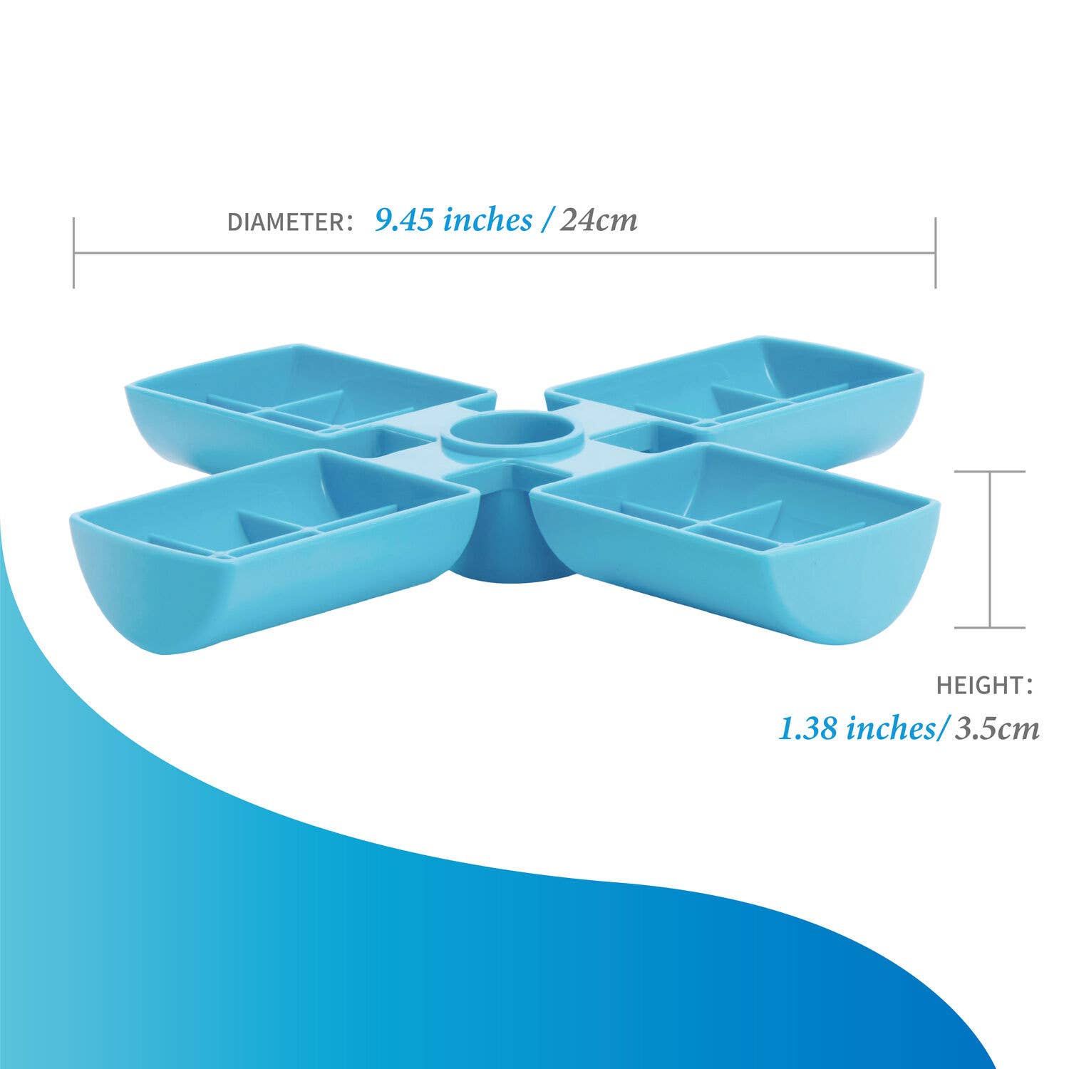 PetDreamHouse – wholesale Husdjursskål - Katt och hund – PetDreamHouse SPIN Tillbehör 50 % PCR-ABS - Vädersnurra1