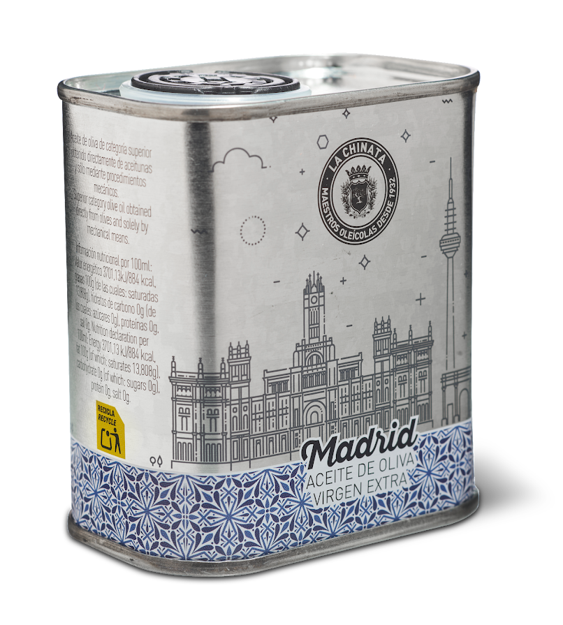 La Chinata - Wholesale Olive Oil - Extra Virgin Olive Oil Can 100ml 'Madrid'1