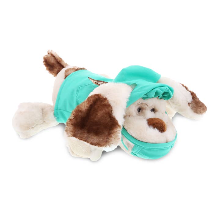 Cota Global – wholesale Fyllda/plyschleksaker - Barn och baby – Plyschdoktor - Supersoft plysch - Liggande hund