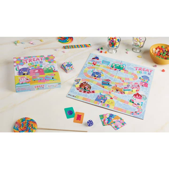 C.R.Gibson Signature | Baby & Kids - Wholesale Board Game - Hello!Lucky Treatville Board Game4