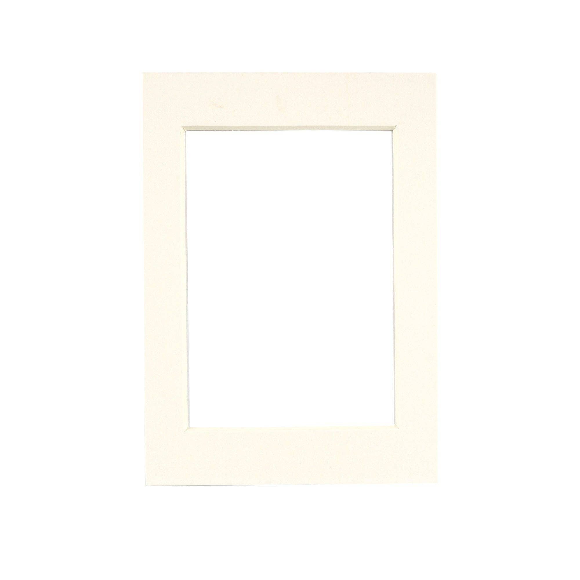 Rinkit Ltd - Vente Cadres photos - Nicola Spring Picture Mount Cadre photo 5 x 7 cm Ivoire Taille 4 x 6