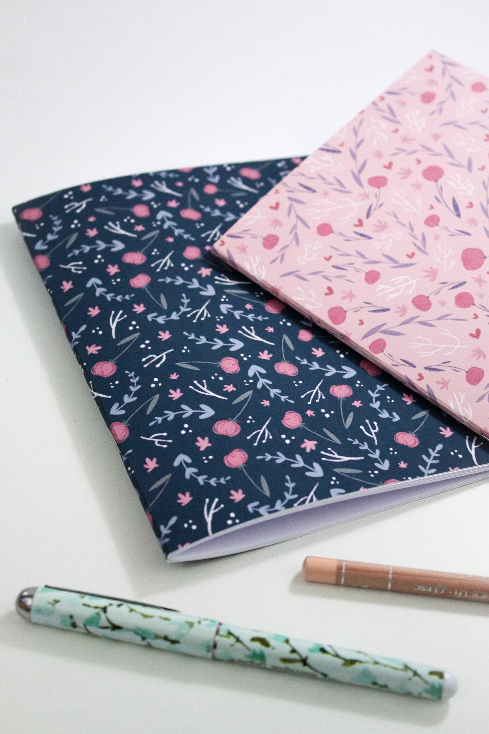My Sweet Paper Card - Wholesale Notebook - Blue Flower Notebook - Cute notebooks4