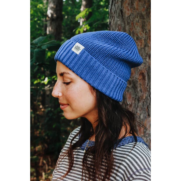 Crowned Free - Wholesale Beanie - Women's - Explorer Beanie - Deep Periwinkle