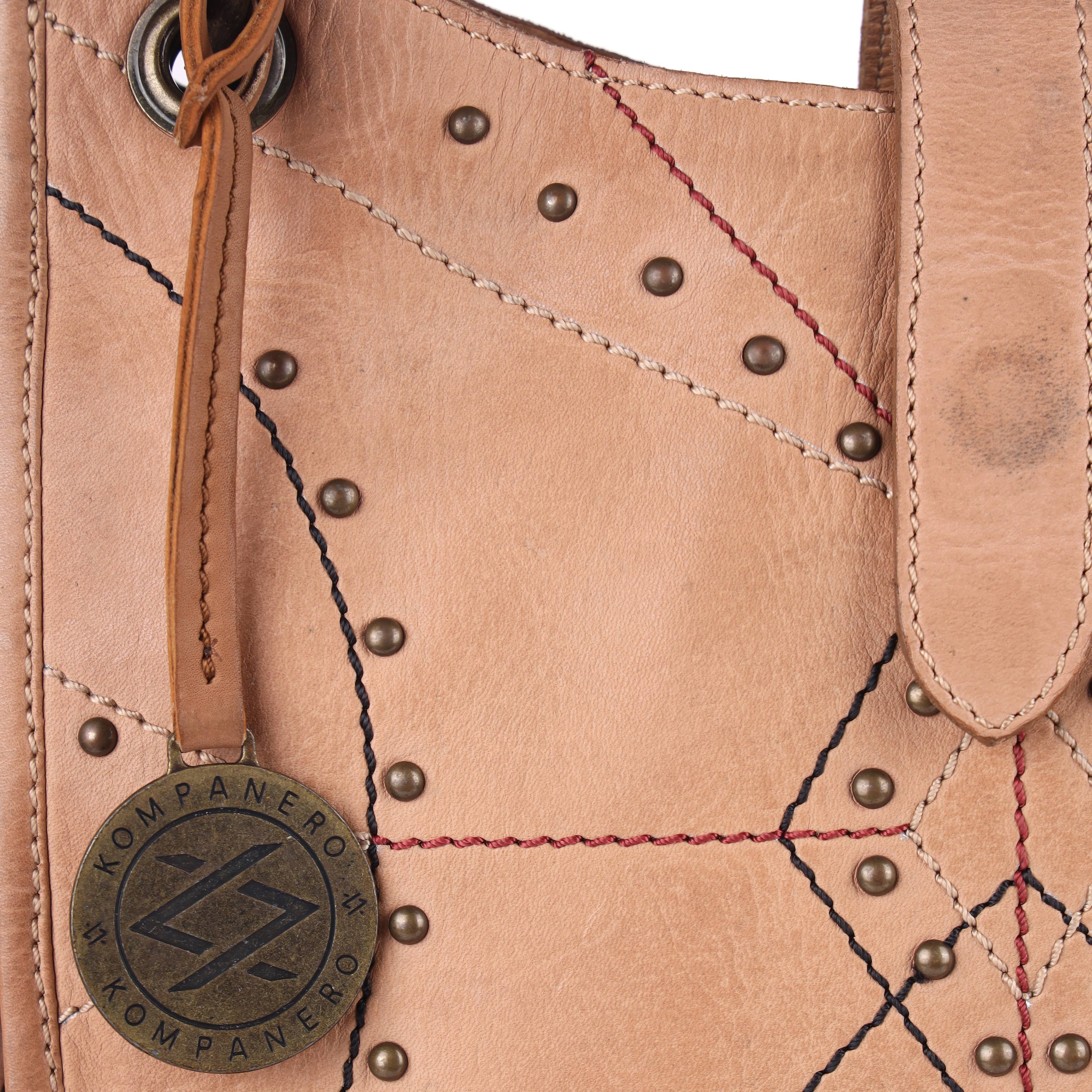 KOMPANERO - Wholesale Crossbody Bag - Women's - Handbag with sling, Genuine Leather, Italian Designer -Aenor8