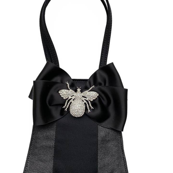 Lisi Lerch - Wholesale Crossbody Bag - Women's - Jackie - Satin Bow & Rhinestone Adornment1