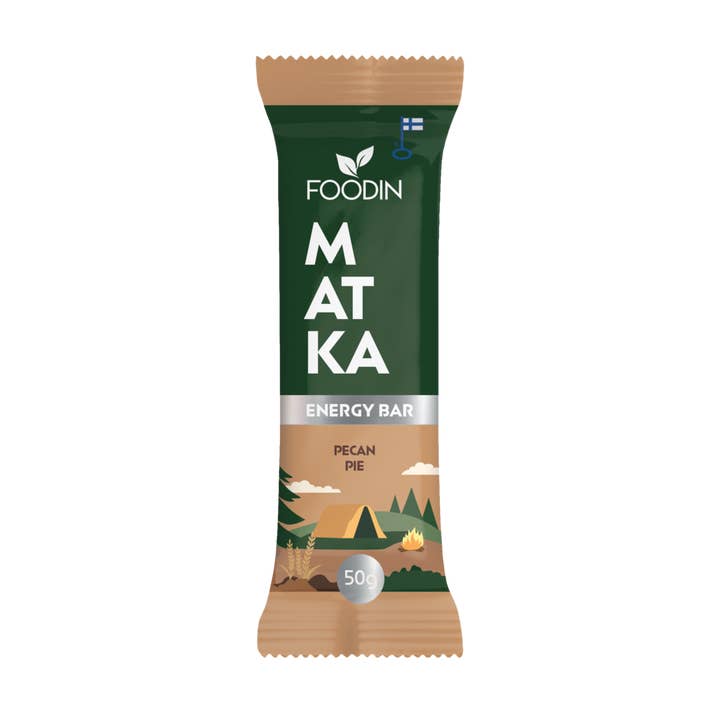 Barra Energética MATKA Tarte de Noz-Pecã 50g por atacado de Foodin