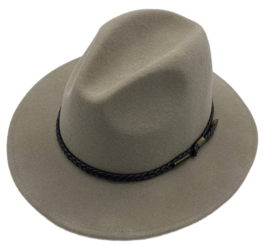 Jacaru Australia - Vente Chapeau en feutre – unisexe - Chapeau Fedora Jacaru 1847 Outback27