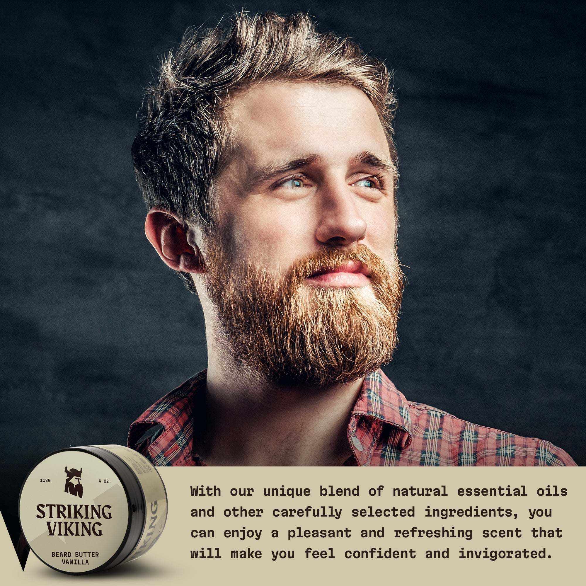 Striking Viking - Wholesale Beard Styling Product - Beard Butter - Vanilla4