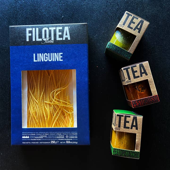 Filotea - Wholesale Pasta - Filotea • Linguine Laid Artisan Egg Pasta 250g1
