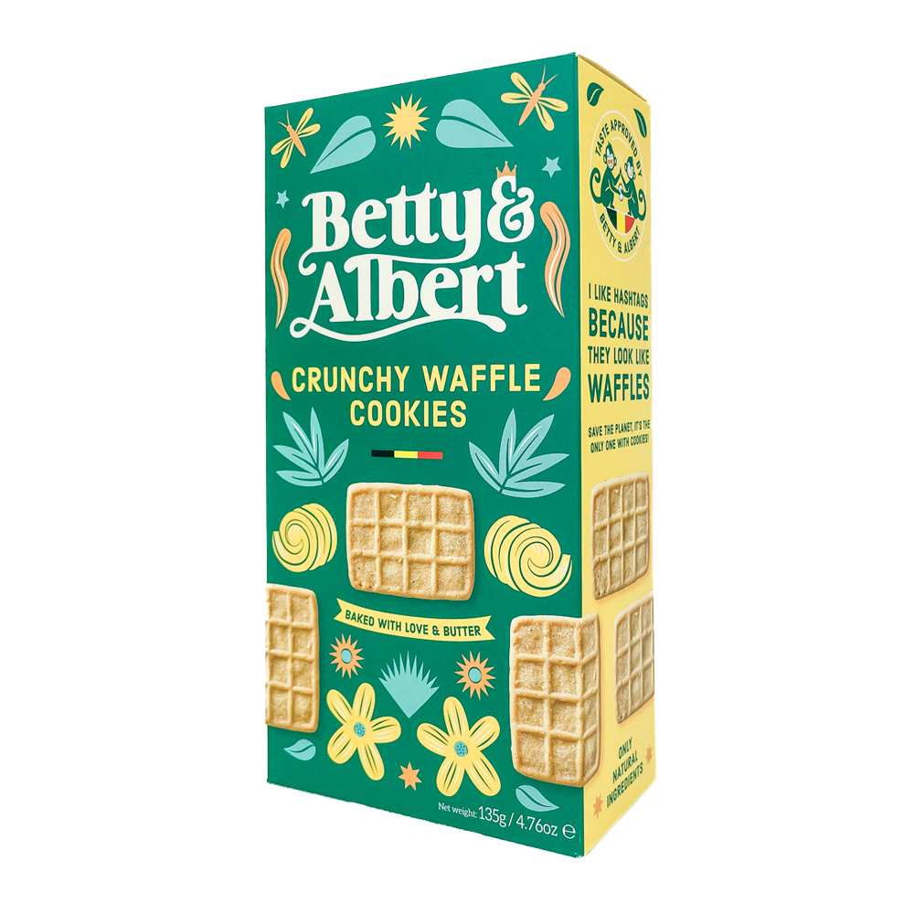 Betty & Albert - Wholesale Cookie - Belgian Crunchy waffle cookies2