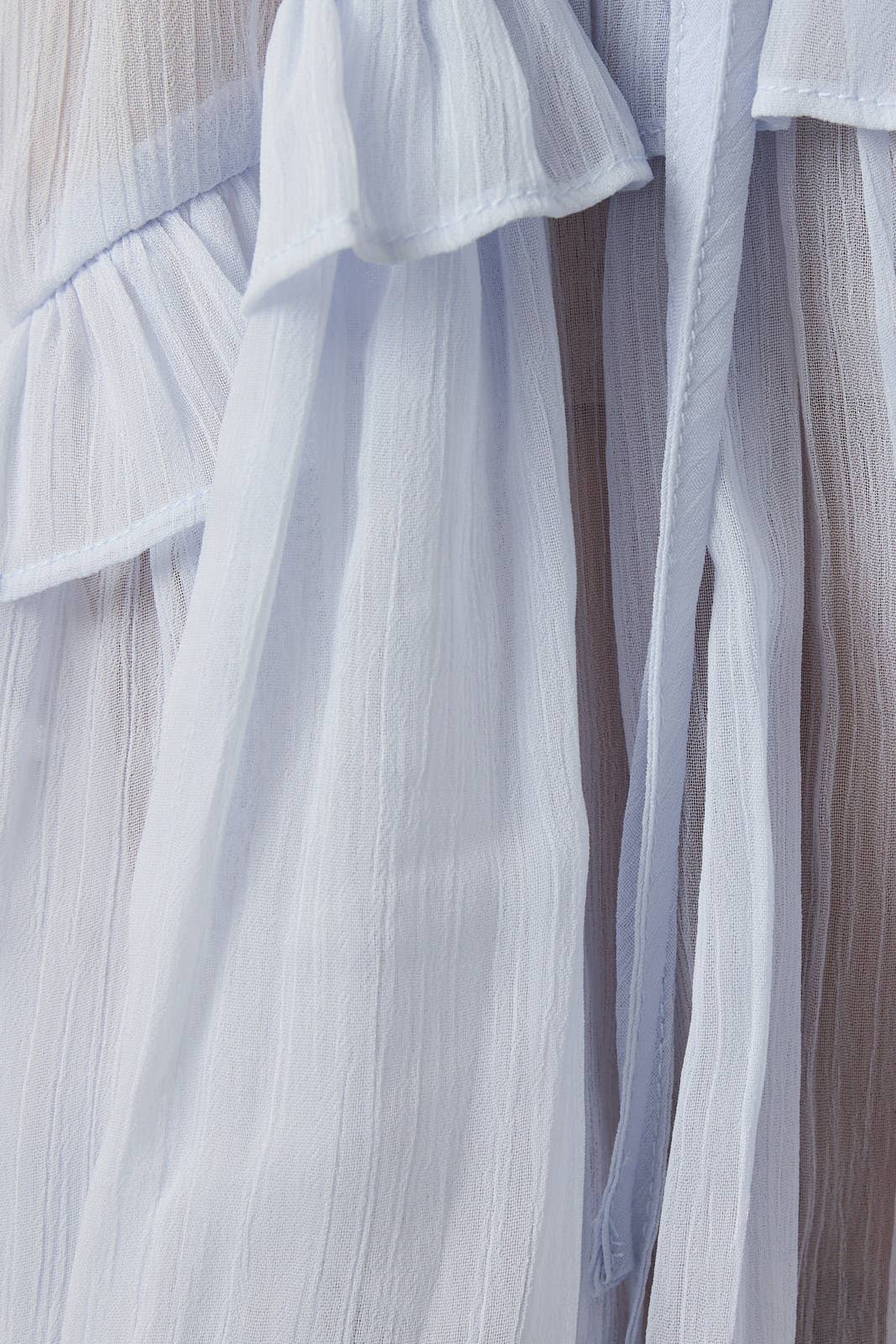 LE LIS - Wholesale Blouse - Women's - SCOOP NECK RUFFLE DETAIL BLOUSE11