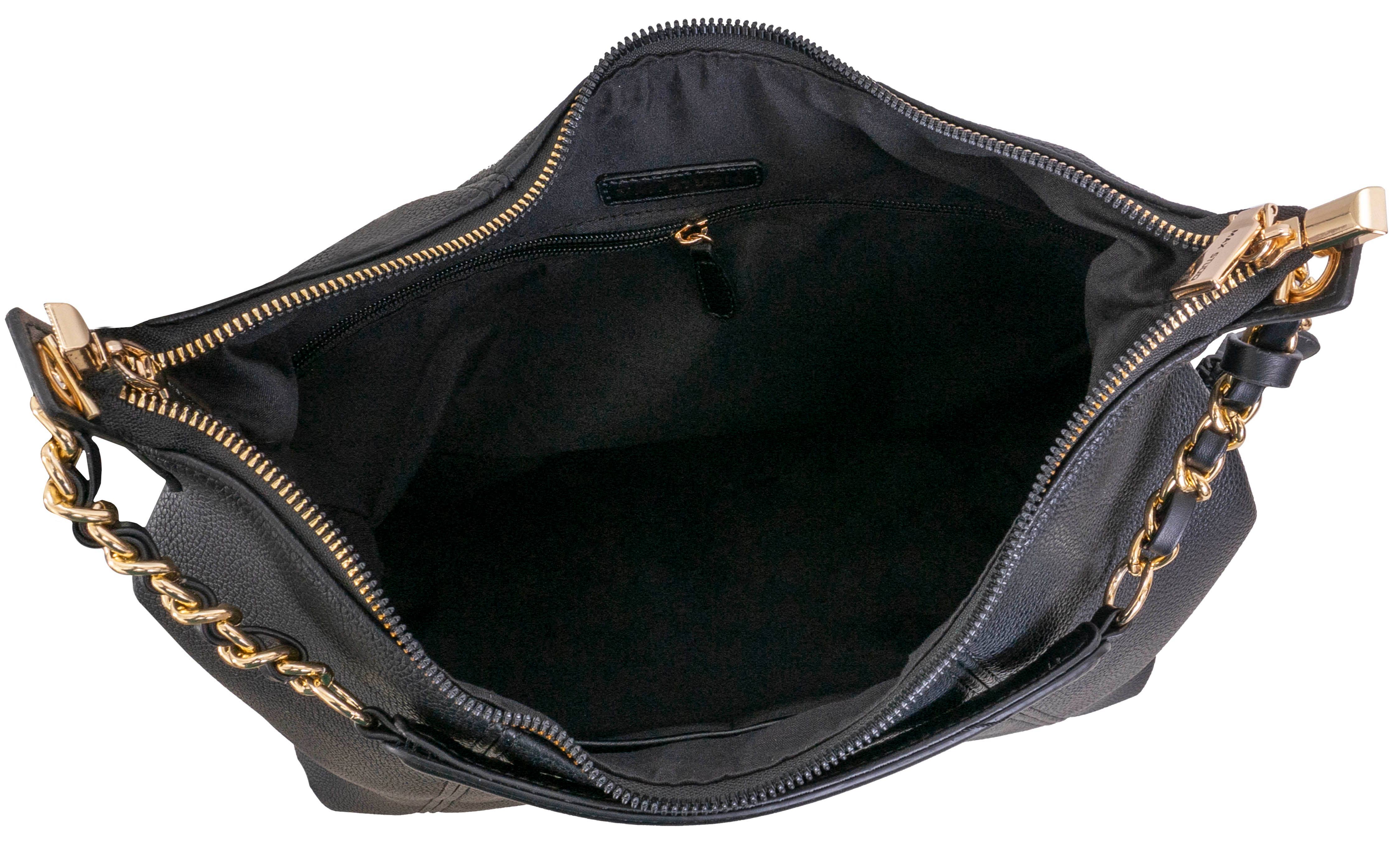 Magid – wholesale Shoulder bag – women's – Max Studio Pebble Grain Top Chain Handle Slouchy Hobo Handbag6