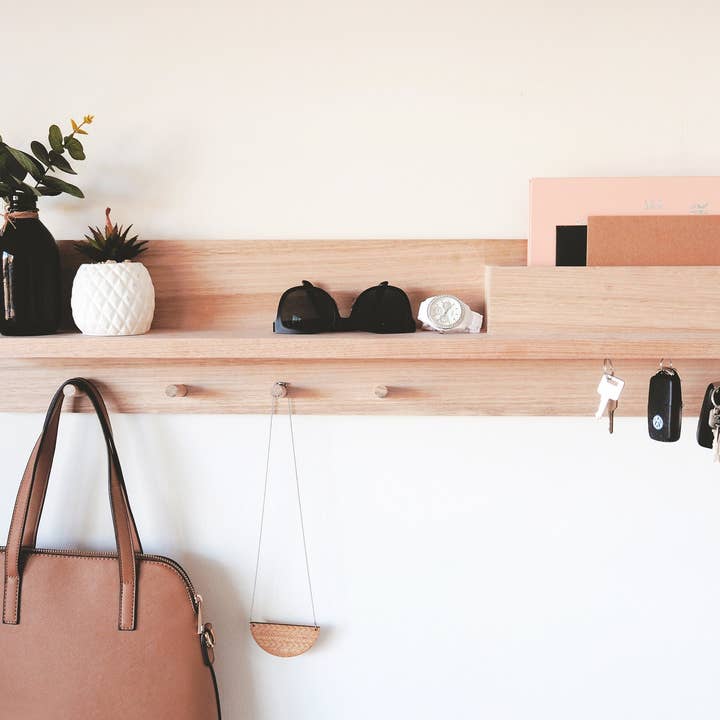 All In One Entryway Organiser for wholesale by Woodyoubuy